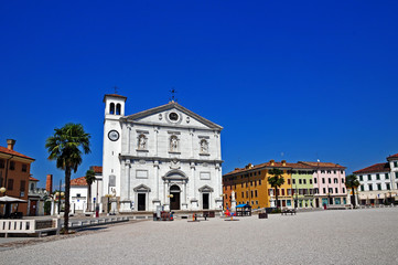 Palmanova in Friuli, Piazza Grande e duomo - Udine
