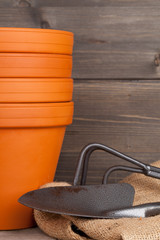 Plant pots and gardening equipment