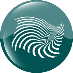 Business Design elements, icon button for print and web