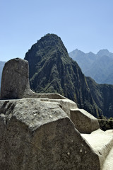 Machu Picchu, a pre-Columbian Inca site in Peru © sphraner