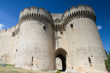 Fototapeta na wymiar Zamek wejście od Villeneuve-les-Avignon