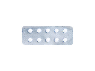 Packs of pills isolated
