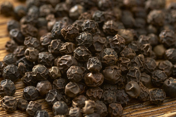 black pepper macro