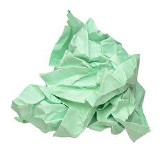 Crumbled paper