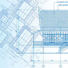 Blue print architect