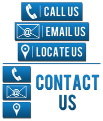 Contact Us with Elements Blue
