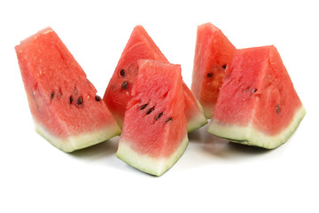 Slices of watermelon