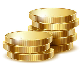 golden coins