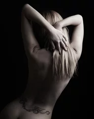 Poster Naakte blanke vrouw © Sean Nel