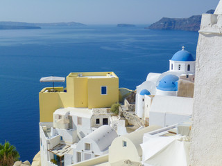 Fototapeta na wymiar Oia Ia w Grecji