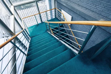 Cercles muraux Escaliers escaliers dans les immeubles