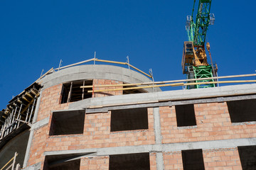 Building construction site
