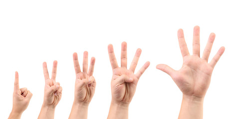 Score on the finger.