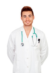 Fototapeta premium Young attractive doctor