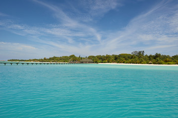 Plakat tropical beach landscape