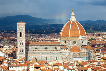 Fototapeta na wymiar Duomo cathedral in Florence