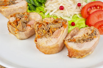 Chicken rolls
