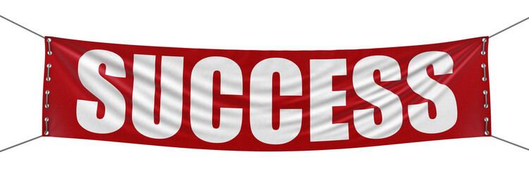 Success Banner (clipping path included)