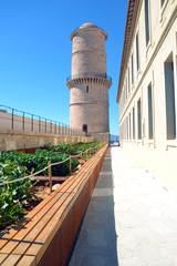 Marseille - le Phare Ste Marie au Fort St Jean
