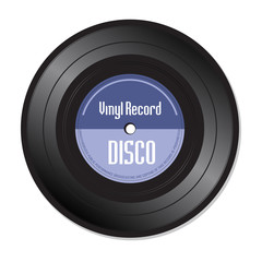 Disco vinyl record