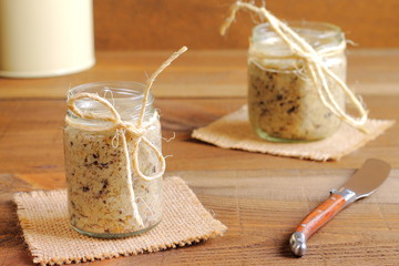 Paté casero de champiñones