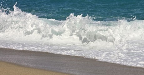 Strand mit Wellen - beach with waves 05