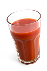 Glas Tomatensaft