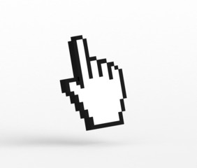 Hand cursor icon