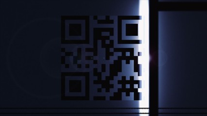 Scanning a QR Code - Powered by Adobe