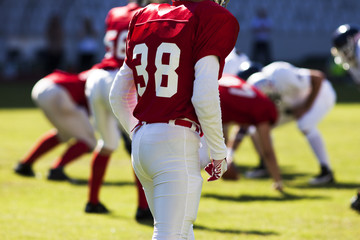 Fototapeta premium american football game