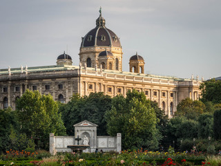 Obraz premium Naturhistorische Museum in Wien