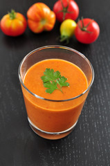 Gazpacho, kalte Tomatensuppe