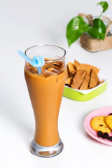 a glass of coffee