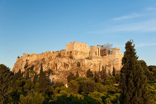 Acropolis of Athens. Greece.