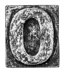 Metal letter