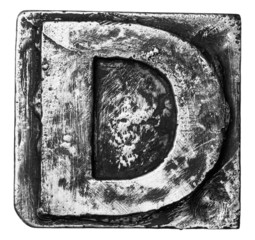 Fototapeta premium Metal letter