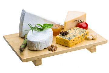 Variety cheese assortment