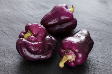purple peppers
