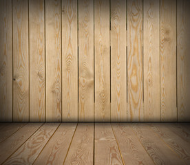 Wooden room