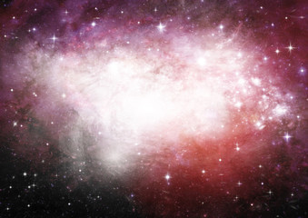 Obraz na płótnie Canvas Galaktyka w wolnej przestrzeni