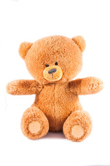 Teddy-bear isolated on a white background