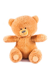 Teddy-bear isolated on a white background