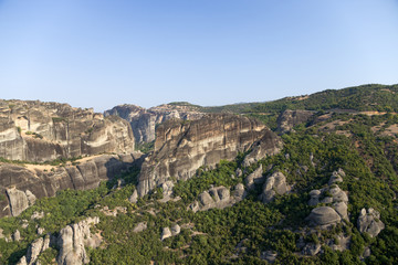 Греция. Метеоры. Горный пейзаж
