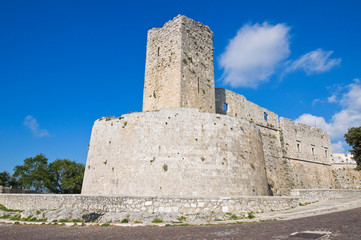 Fototapeta na wymiar Zamek Monte Sant'Angelo. Apulia. Włochy.