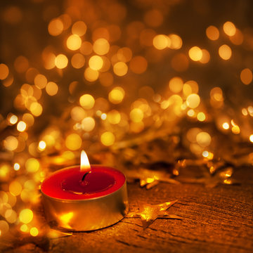 Advent - stimmungsvolles Kerzenlicht