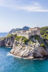 Lovrijenac Fort. Dubrovnik - UNESCO World Heritage Site. Croatia