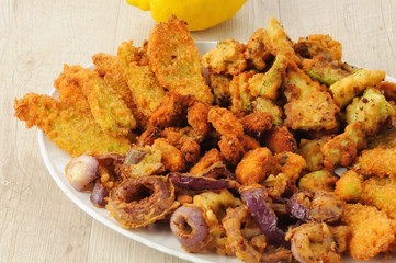 Fritto misto di verdure