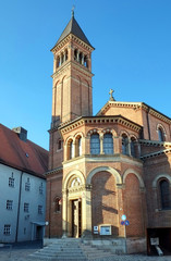 Fototapeta na wymiar Kościół Zbawiciela w Eichstätt