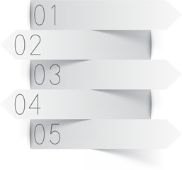 Obraz premium Infographics white paper design.