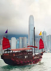 Rolgordijnen Hong Kong traditional © joyt